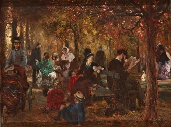 In the Luxembourg Garden